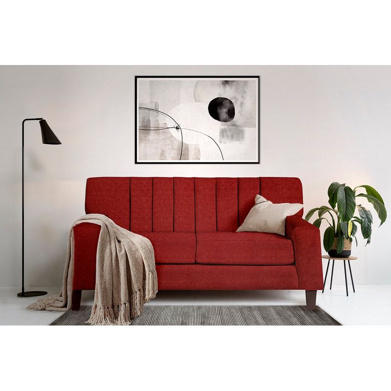 CASA WOW DECO - SOFA SENA 2C ROJO