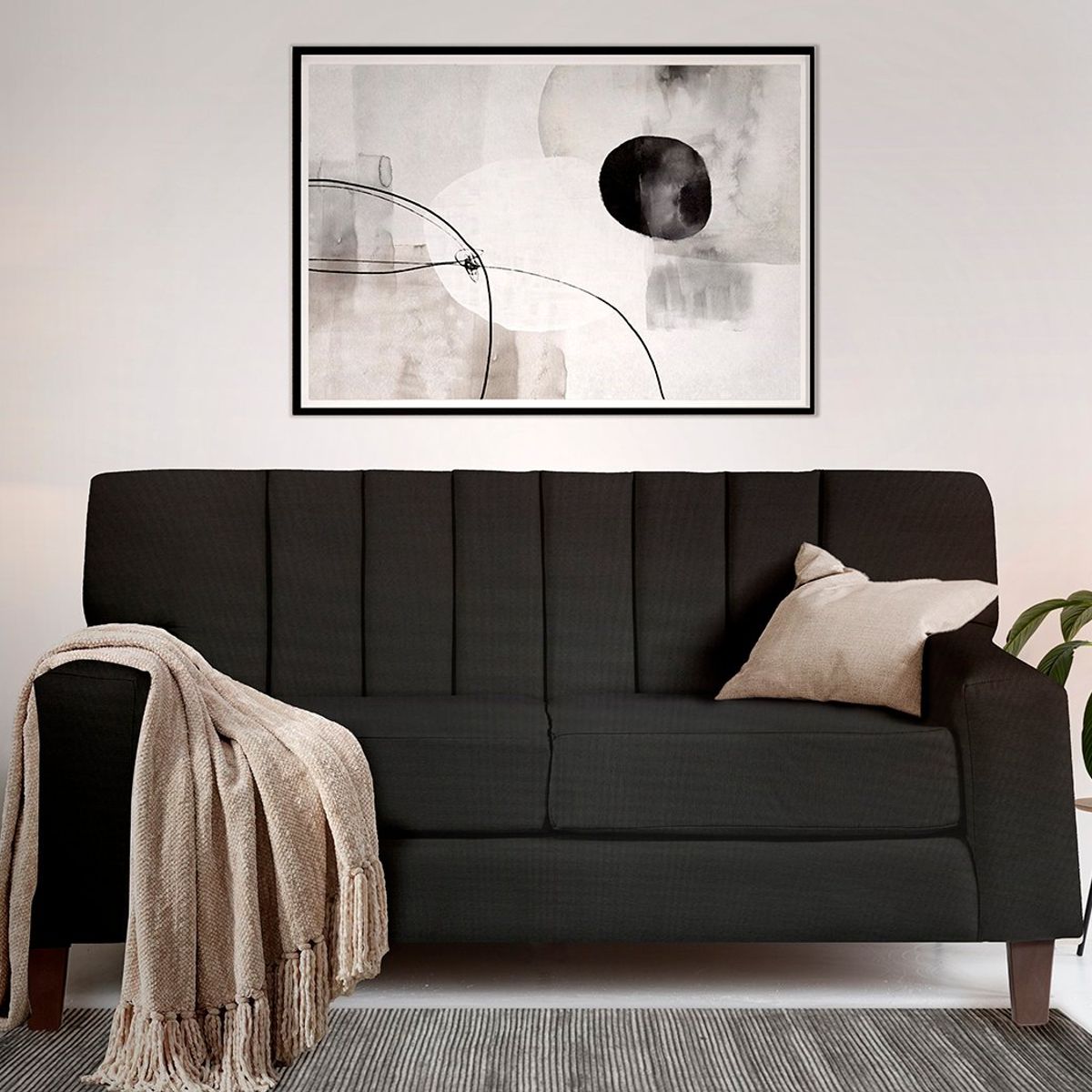 CASA WOW DECO - SOFA SENA 2C GRIS