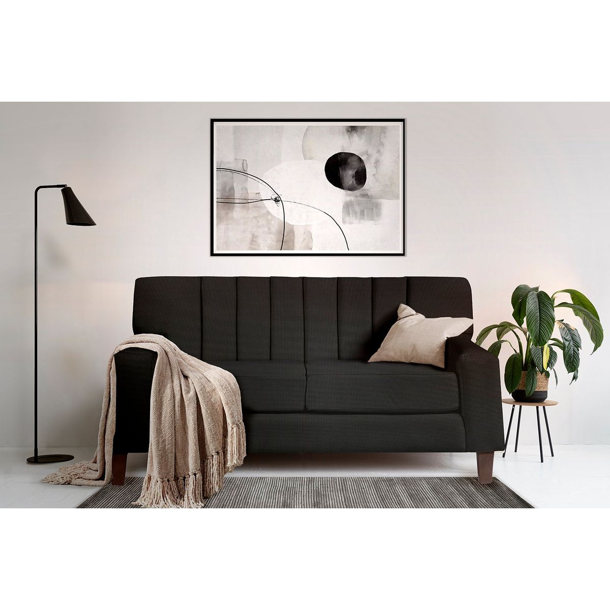 CASA WOW DECO - SOFA SENA 2C GRIS