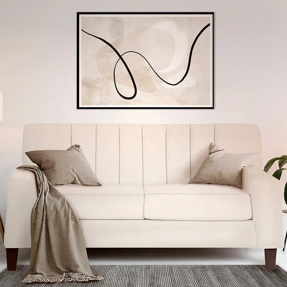 CASA WOW DECO - SOFA SENA 2C BEIGE