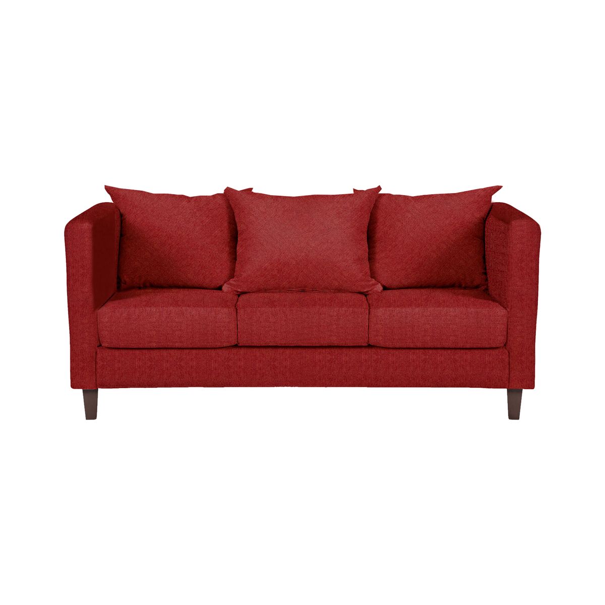 CASA WOW DECO - SOFA BILBAO 3C ROJO