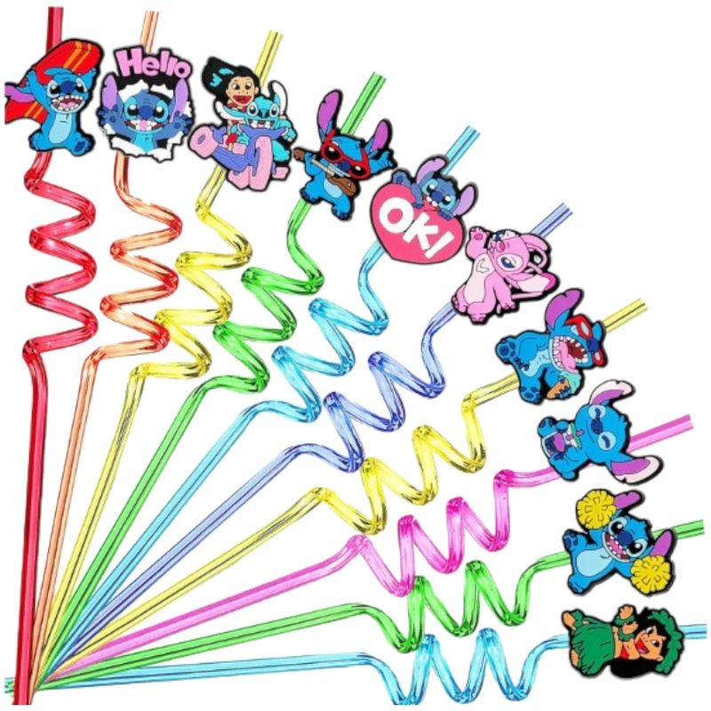 GENERICO - Bombillas reutilizables para sorpresas Lilo y Stich