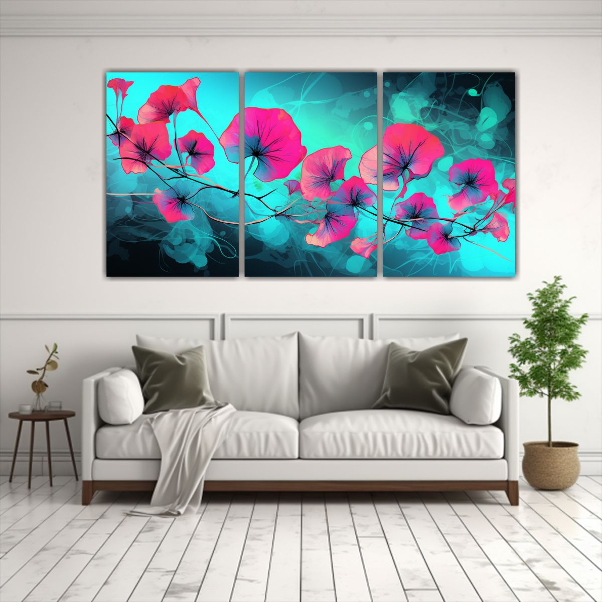 GENERICO - Pinturas Decorativas De Estilo Galería Estilo Galería Eleg 240x120cm