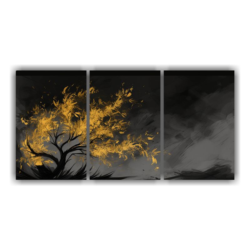 GENERICO - Pinturas Decorativas Innovadoras Con árbol De Ocotillo En C 240x120cm