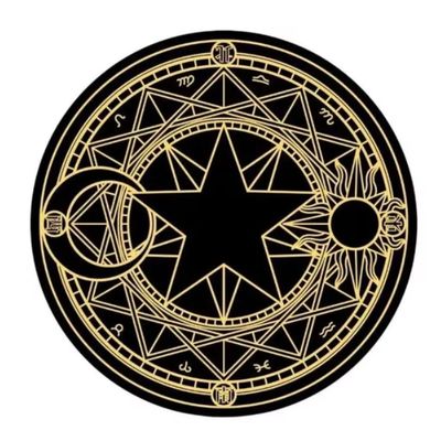 Imagen 2 del producto Alfombra Sakura Card Captor Color Negro 80cm…