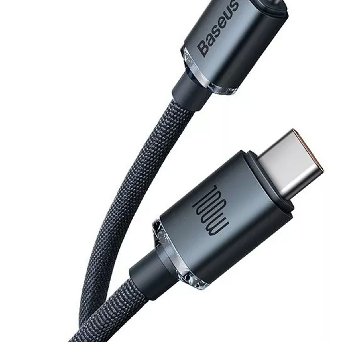 KUULAA - Cable Tipo C A C Baseus De Carga Rápida 100w 12m Epa Negro