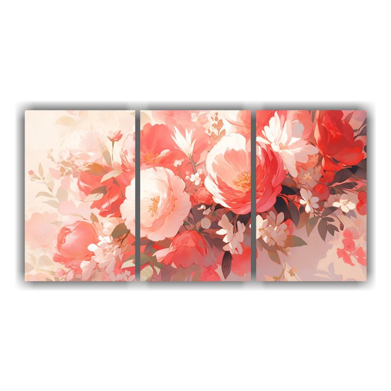 GENERICO - Pintura De Flores En Lienzo En La Decoración Inspirada En E 240x120cm