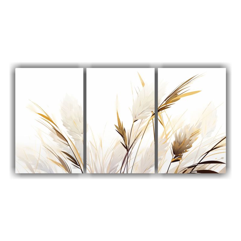 GENERICO - Pinturas Decorativas De Estilo Galería En Lienzo De Reed De 240x120cm