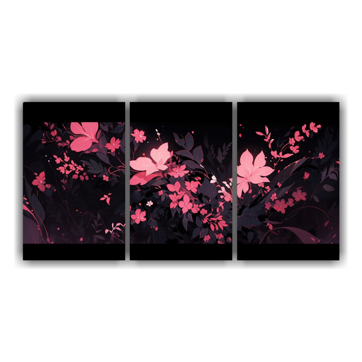 GENERICO - Artes Moderno Elegante En Negro Y Rosa: Estilo Neonoir De De 240x120cm