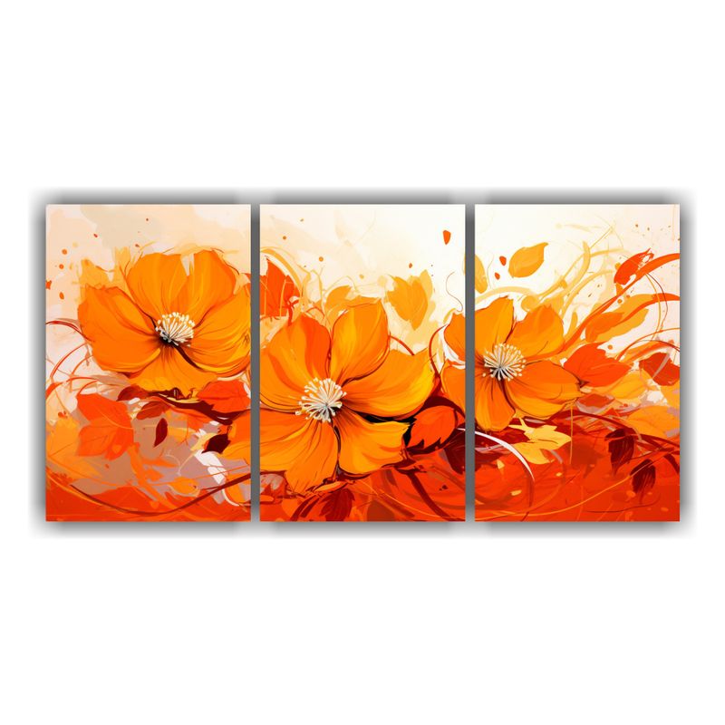 GENERICO - Pinturas Decorativas En Estilo Neonoir Con Combinación De C 240x120cm