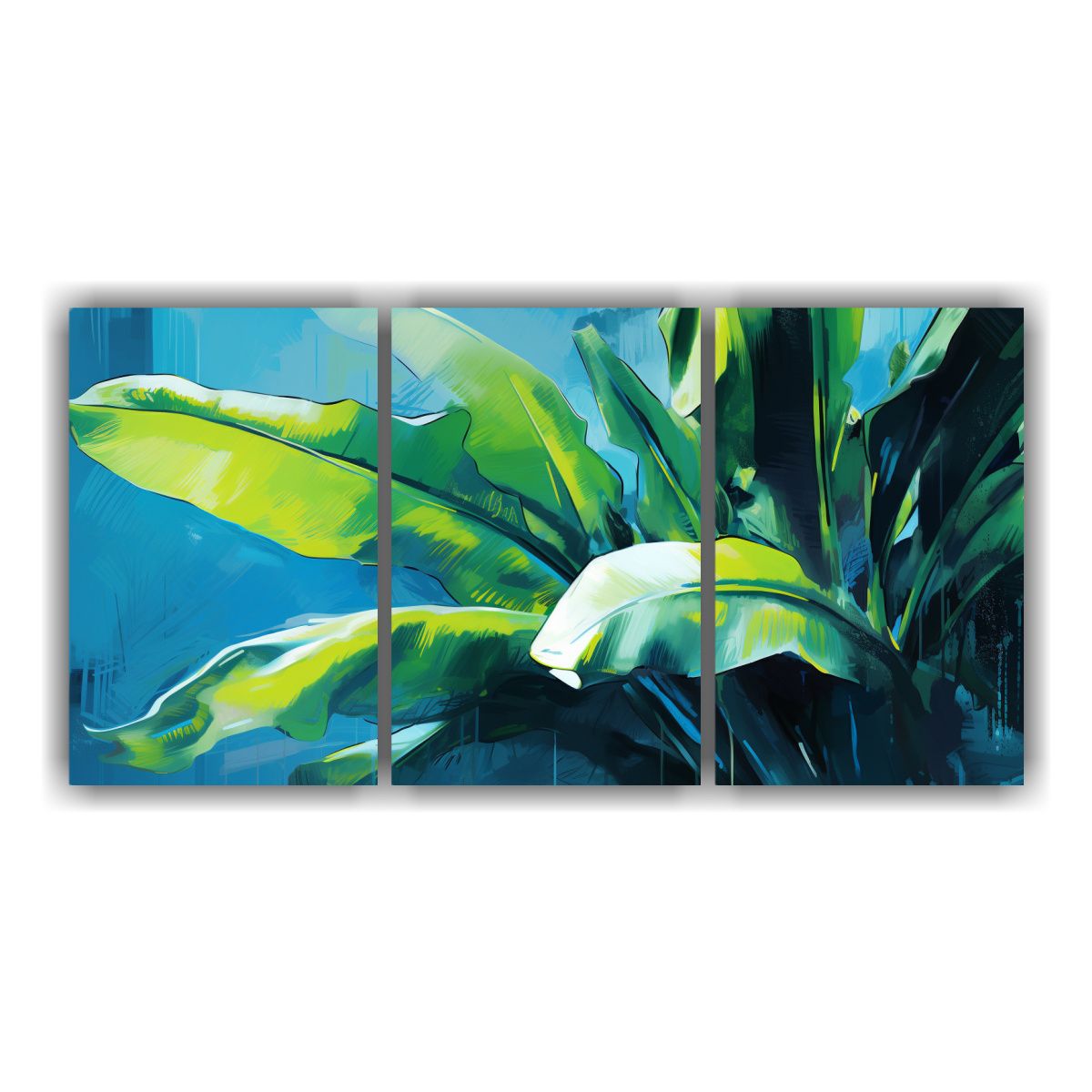 GENERICO - Pinturas Decorativas Con Forma De árbol De Plátano En Colo 240x120cm