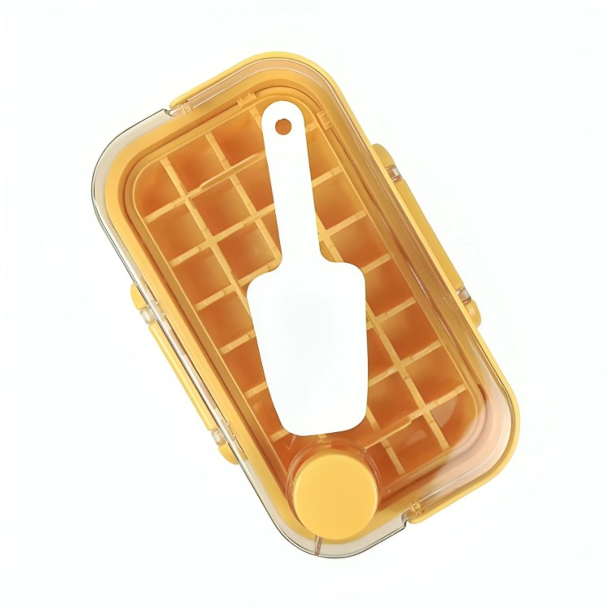 OEM - Cubetera Hielo Caja Doble Silicona Naranja