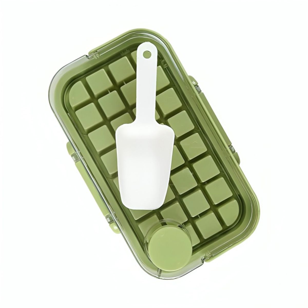 OEM - Cubetera Hielo Caja Doble Silicona Verde