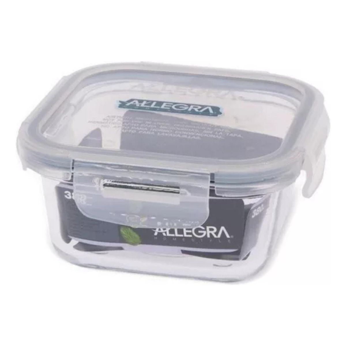 IMPORTCLICK - Contenedor Tupper Hermético 380 ML IMPORTCLICK