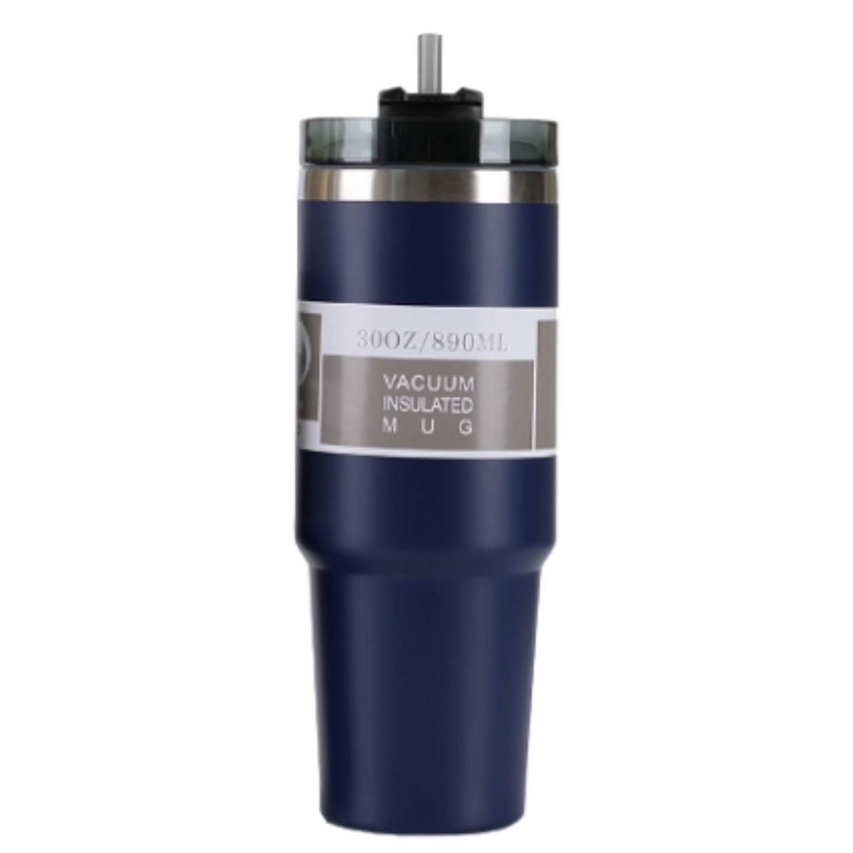 OMAS - Termo Vaso Agua Caliente con Bombilla Acero Inox 900ml Azul