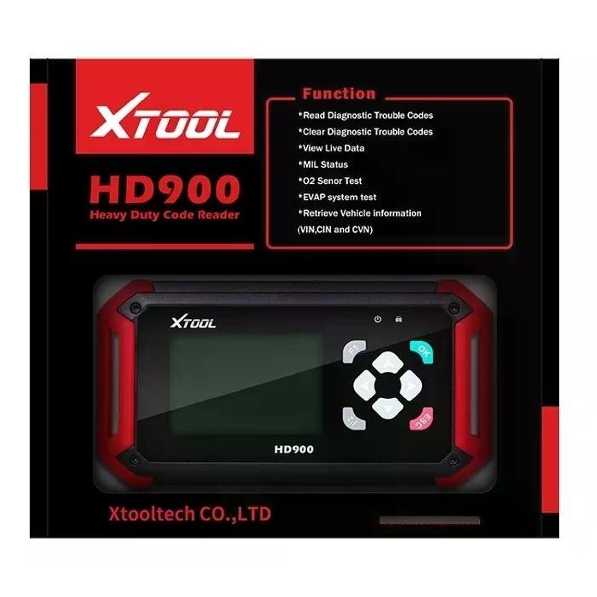 GENERICO - Scanner Para Camiones Xtool Hd900 Heavy Duty Obd2