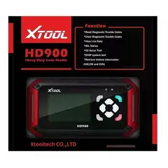 GENERICO - Scanner Para Camiones Xtool Hd900 Heavy Duty Obd2