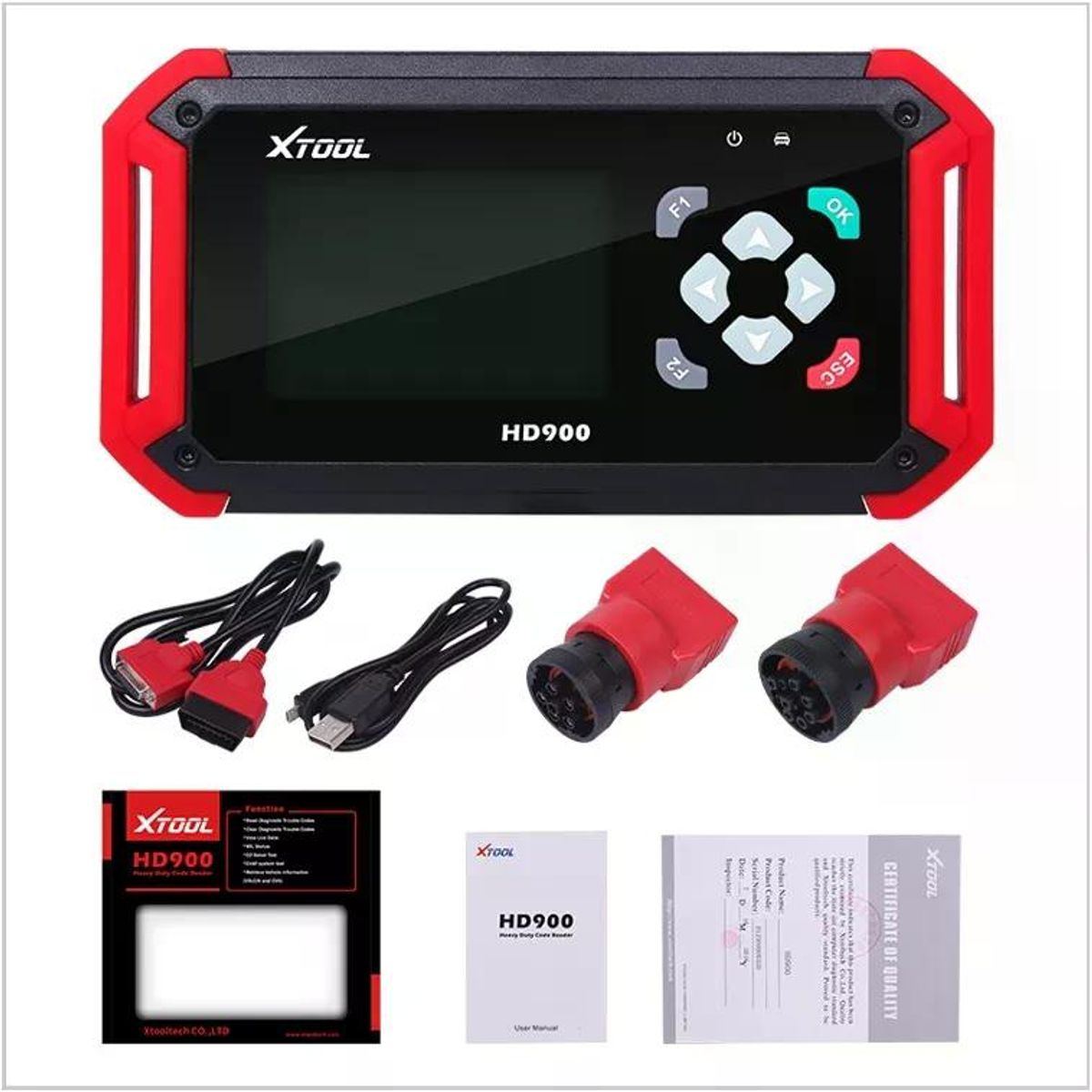 GENERICO - Scanner Para Camiones Xtool Hd900 Heavy Duty Obd2