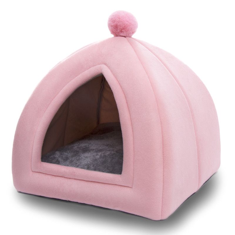 GENERICO - Cama Iglú para Gatos Perros pequeños y Mascotas