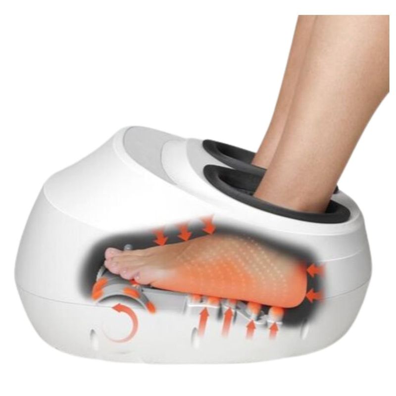 INVENCIBLE - MASAJEADOR DE PIES CALOR AUTOMÁTICO SHIATSU ACUPRESIÓN NB08