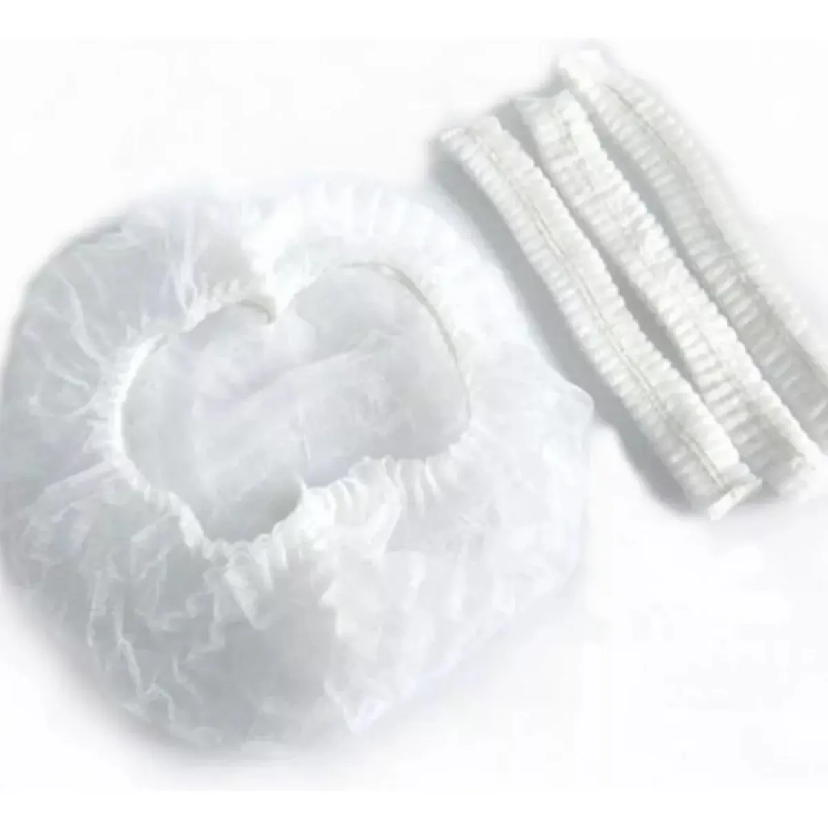 GENERICO - Gorro Cofias Tresor Desechable Blanca ( 100 Unidades)