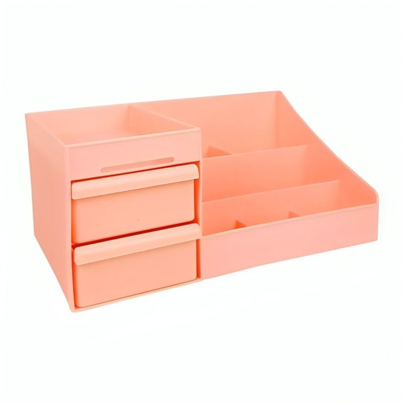 OEM - Organizador 3 Cajones Chico Rosado