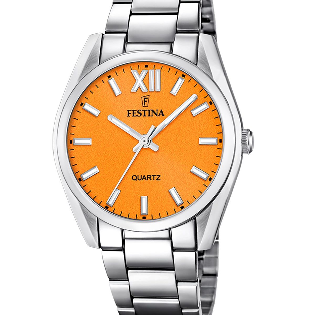 FESTINA - Reloj F20622/K Festina Naranja Mujer Boyfriend Collection