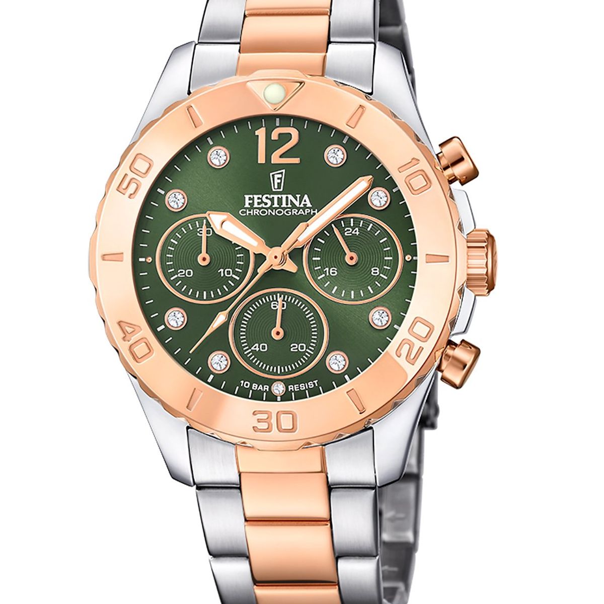 FESTINA - Reloj F20605/2 Festina Verde Mujer Boyfriend Collection