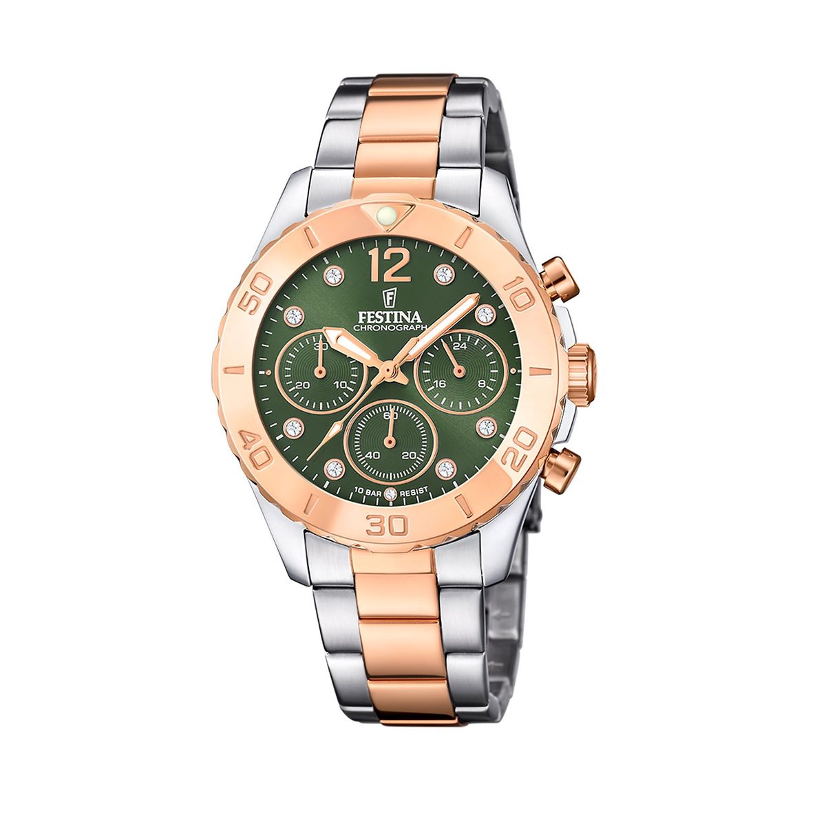 FESTINA - Reloj F20605/2 Festina Verde Mujer Boyfriend Collection