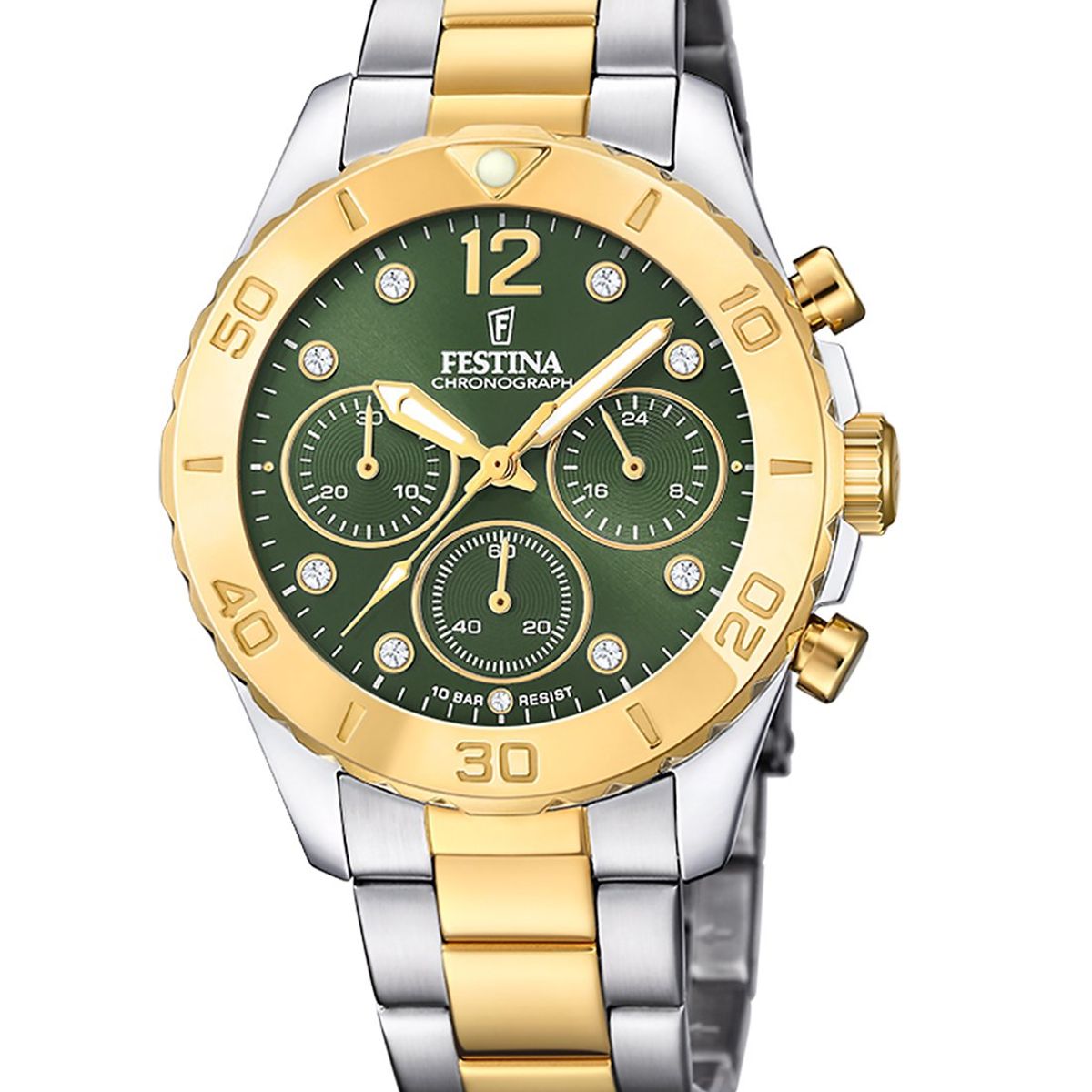 FESTINA - Reloj F20604/2 Festina Verde Mujer Boyfriend Collection