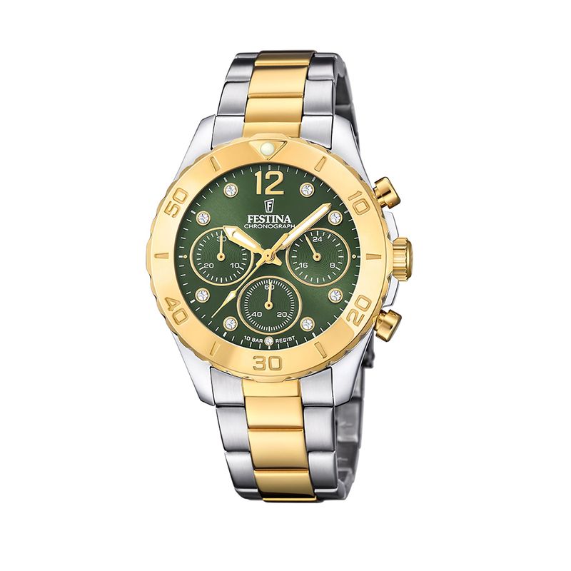 FESTINA - Reloj F20604/2 Festina Verde Mujer Boyfriend Collection