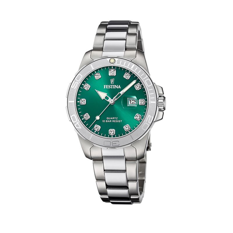 FESTINA - Reloj F20503/7 Festina Verde Mujer Boyfriend Collection