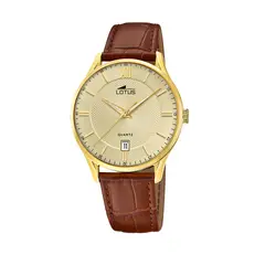 LOTUS - Reloj 18403/G Beige Hombre Revival