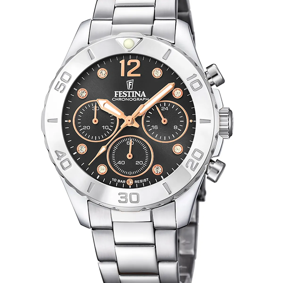 FESTINA - Reloj F20603/6 Festina Negro Mujer Boyfriend Collection