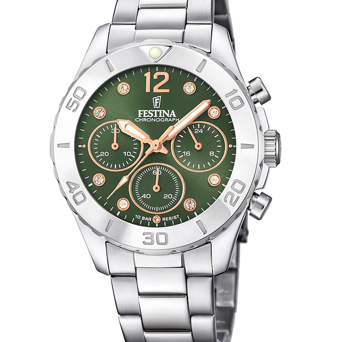 FESTINA - Reloj F20603/5 Festina Verde Mujer Boyfriend Collection
