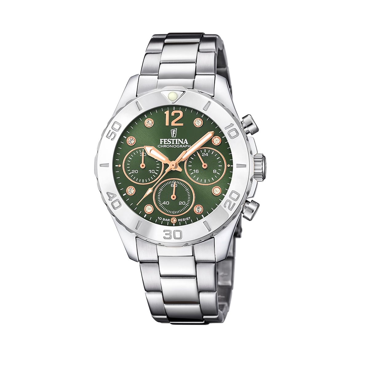 FESTINA - Reloj F20603/5 Festina Verde Mujer Boyfriend Collection