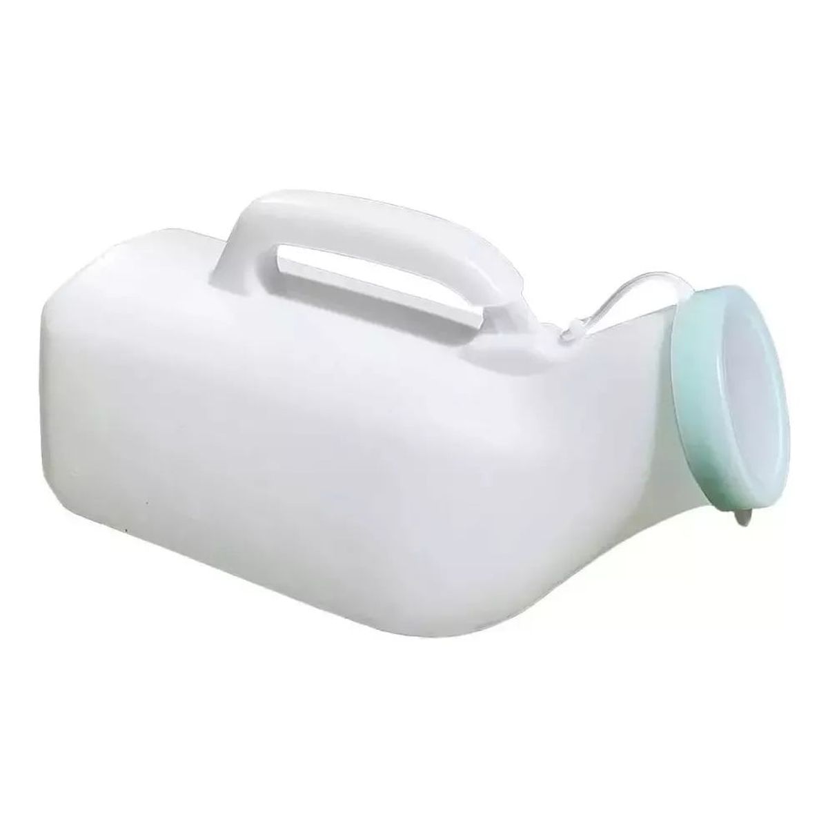 GENERICO - Pato Urinario Masculino Con Tapa Cuello Corto Portátil