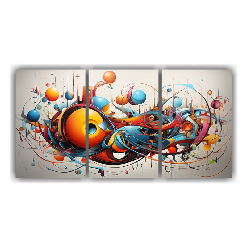 GENERICO - Pinturas De Decoración Abstracta Estilo Arte Regalo Para La 240x120cm