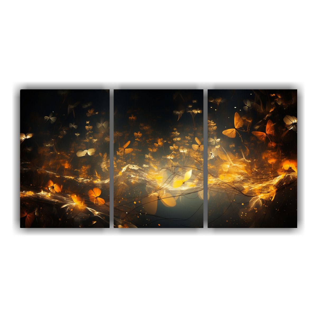 GENERICO - Artes Moderno Pop Art Baile De Luciérnagas En Una Cálida N 240x120cm