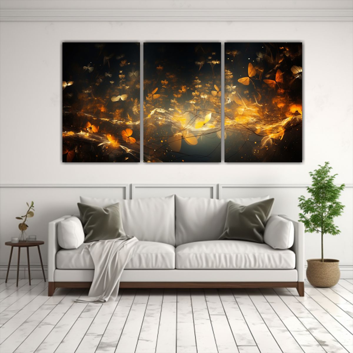GENERICO - Artes Moderno Pop Art Baile De Luciérnagas En Una Cálida N 240x120cm