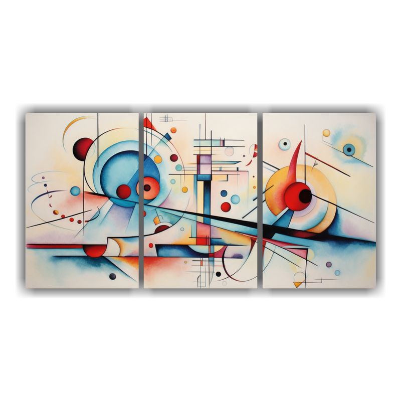 GENERICO - Artes De Pared Inspirador Interiores: Acuarelas Abstractas K 240x120cm