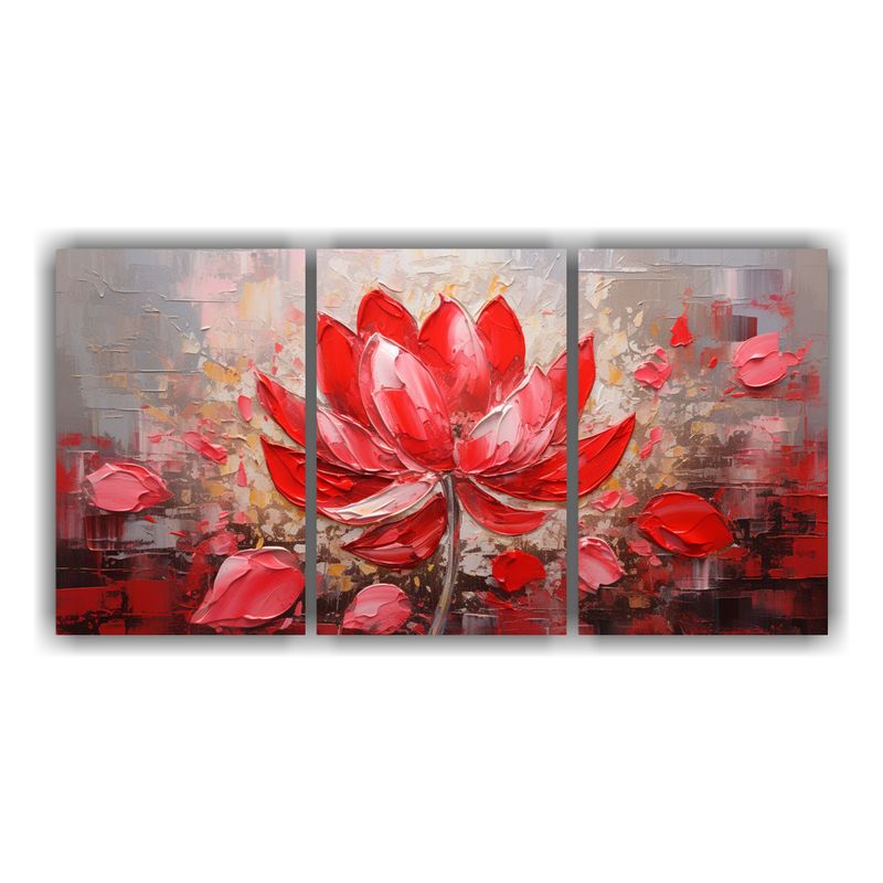 GENERICO - Cuadro De Lienzo Expresión De Naturaleza Viva Con Pintura D 240x120cm