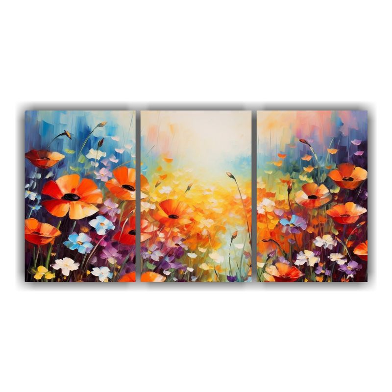GENERICO - Pinturas Decorativas Multicolores Estilo Leonid Afremov Camp 240x120cm