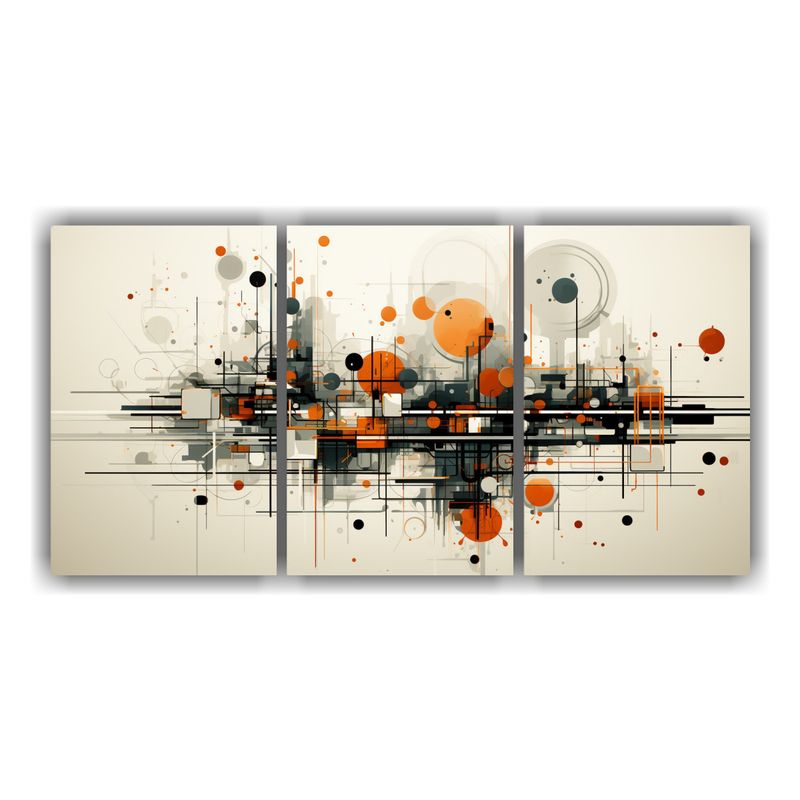 GENERICO - Cuadro De Arte Minimalista Abstracto Inspirador 240x120cm