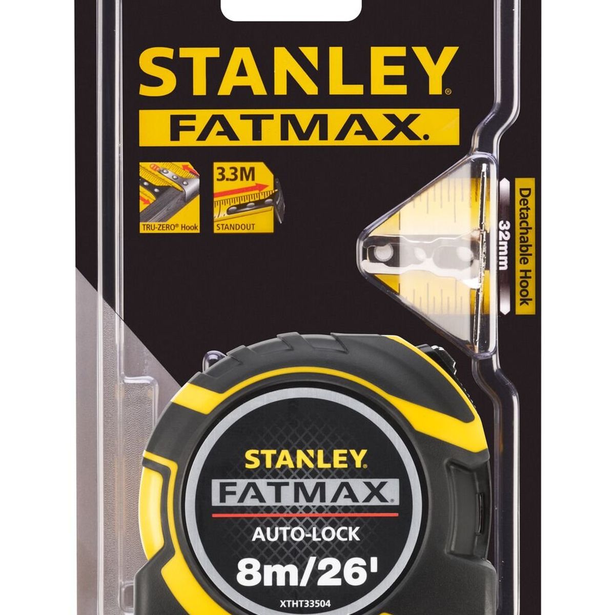 STANLEY - Cinta Métrica Fatmax Imantada 8m26 Xtht0-33504