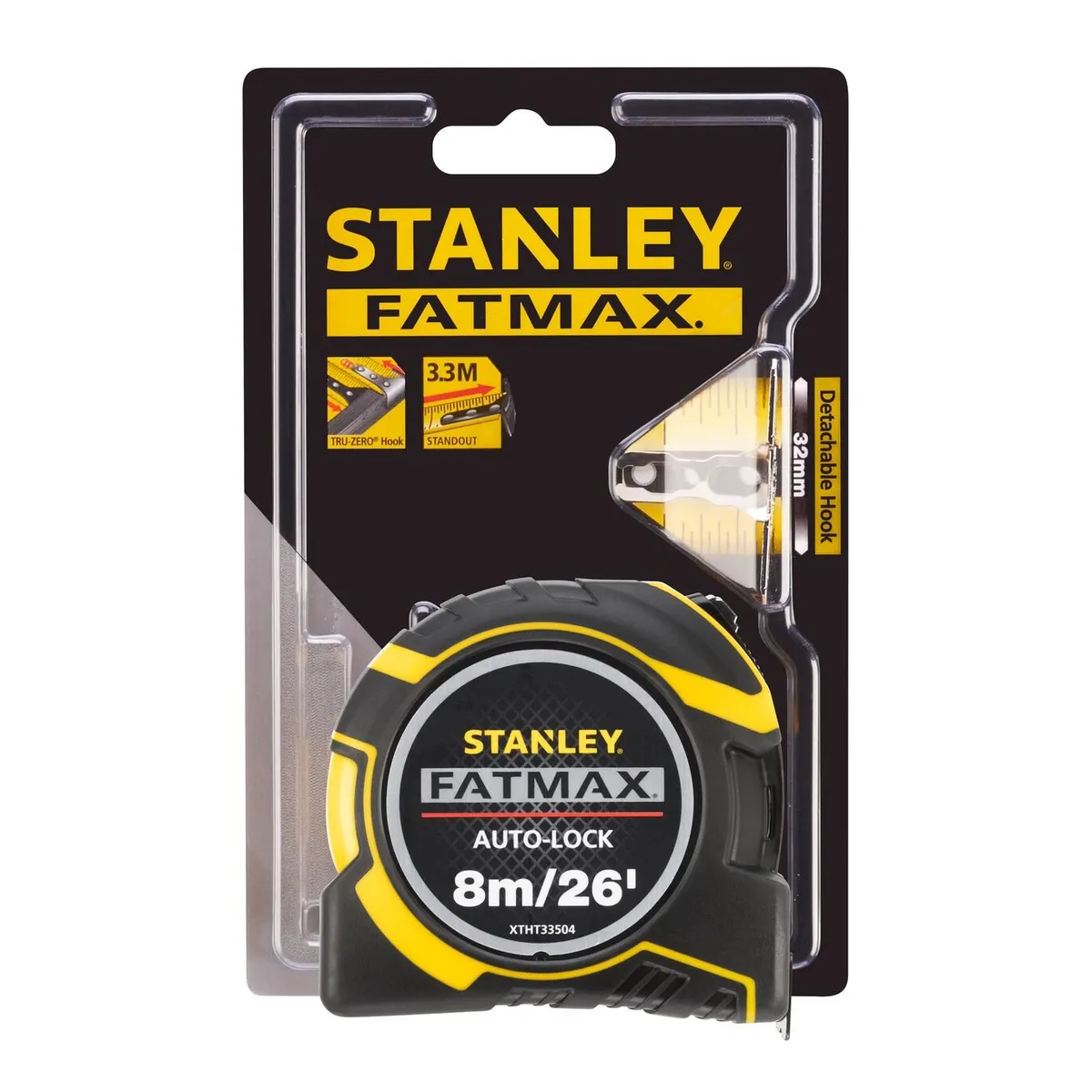 STANLEY - Cinta Métrica Fatmax Imantada 8m26 Xtht0-33504