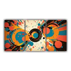 GENERICO - Mural De Pared Con Textura Grunge Y Vida Sin Sentido 240x120cm