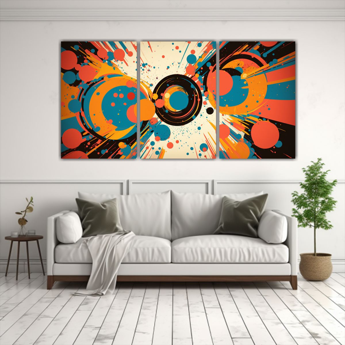 GENERICO - Mural De Pared Con Textura Grunge Y Vida Sin Sentido 240x120cm