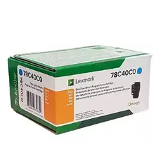 LEXMARK - Cartucho de Tóner 78C40C0 pág. 1.400 Cyan
