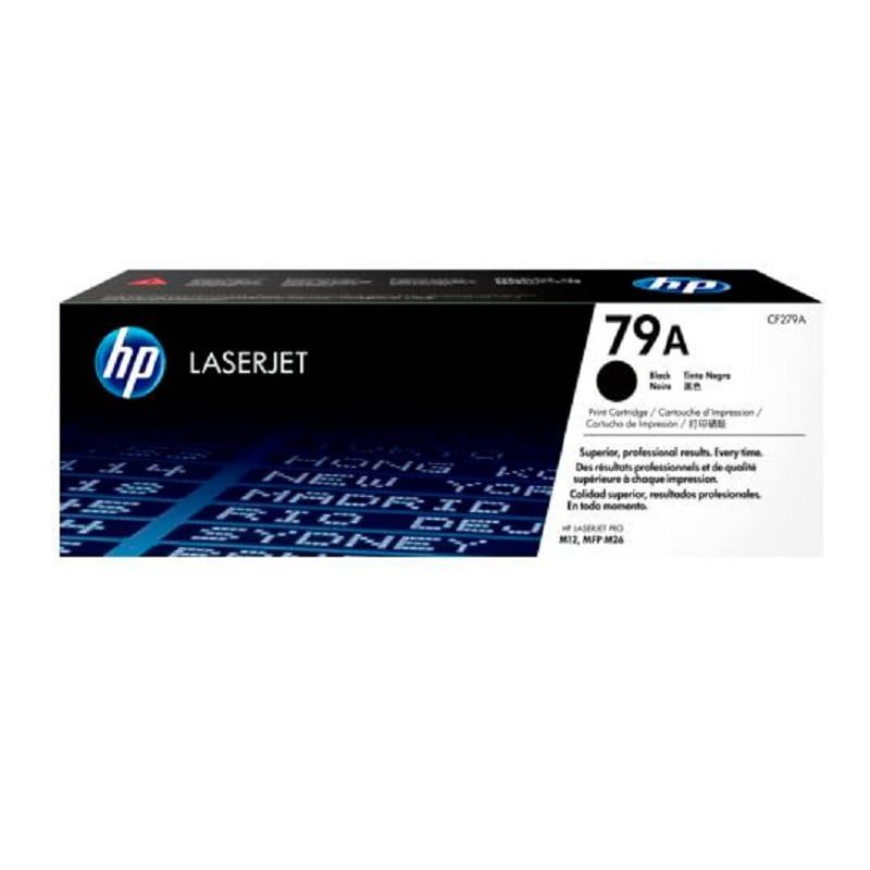 HP - Cartucho de Tóner HP 79A pág. 1.000 Negro CF279A